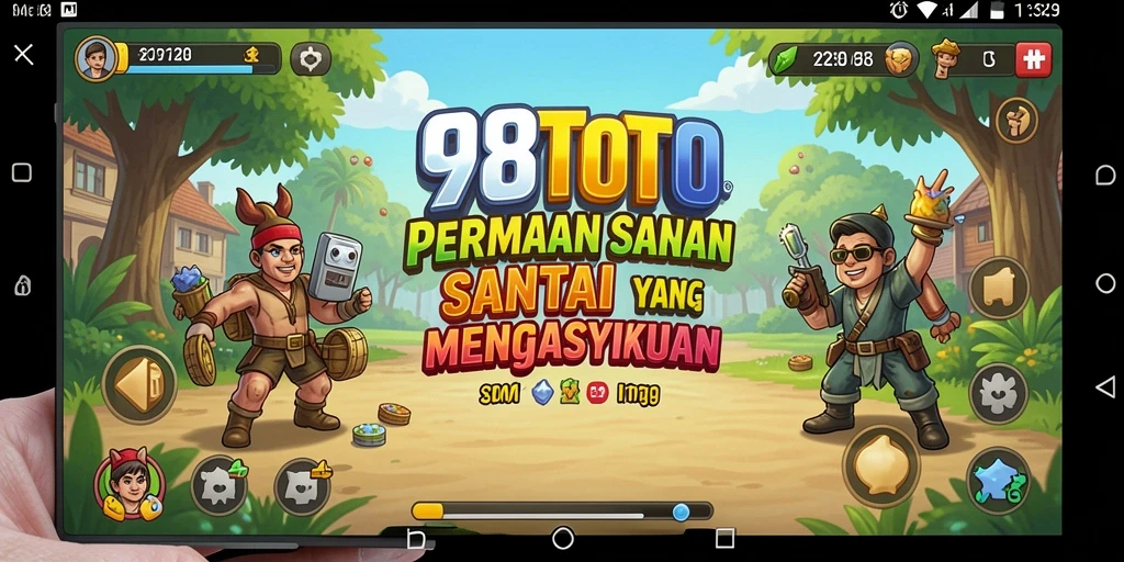 Screenshot gameplay 98TOTO yang menunjukkan keseruan permainan.