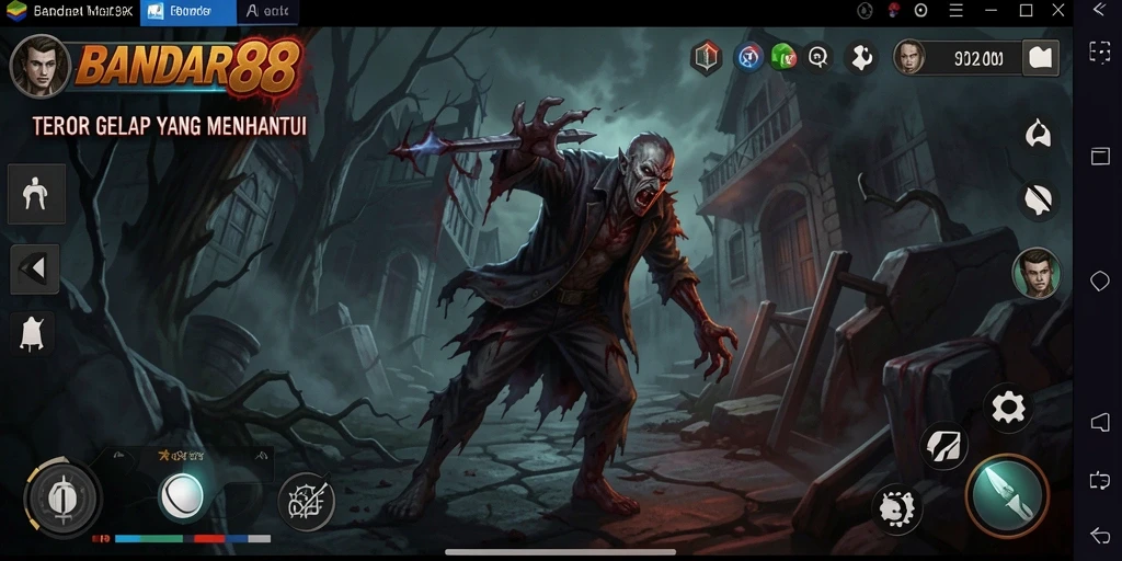 Gameplay BANDAR88 menampilkan suasana Horror yang menegangkan.