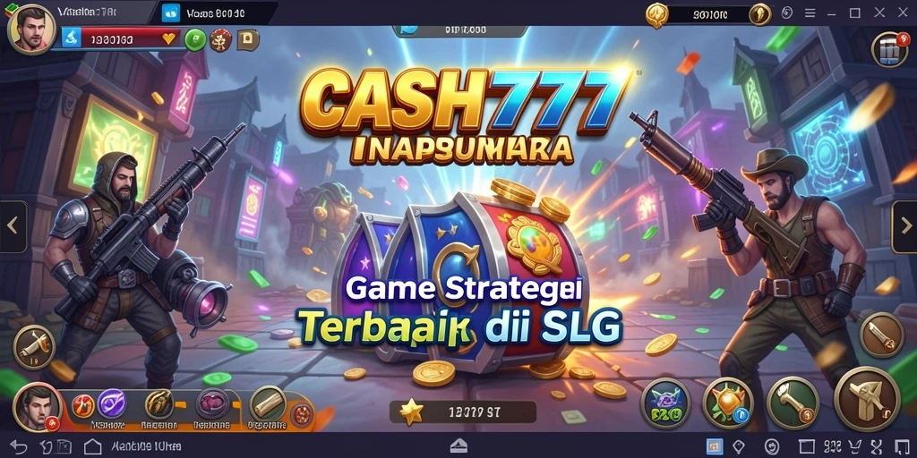 Screenshot utama CASH777 menampilkan gameplay strategis yang mendebarkan.