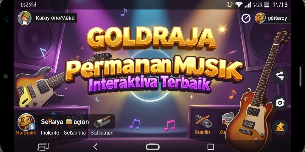 Tampilan gameplay <strong>GOLDRAJA</strong> yang seru dan interaktif.