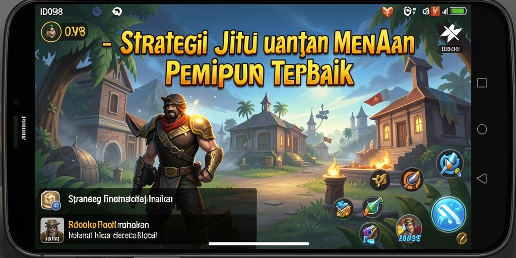 Screenshot gameplay ID098 yang menampilkan aksi strategi yang mendebarkan.