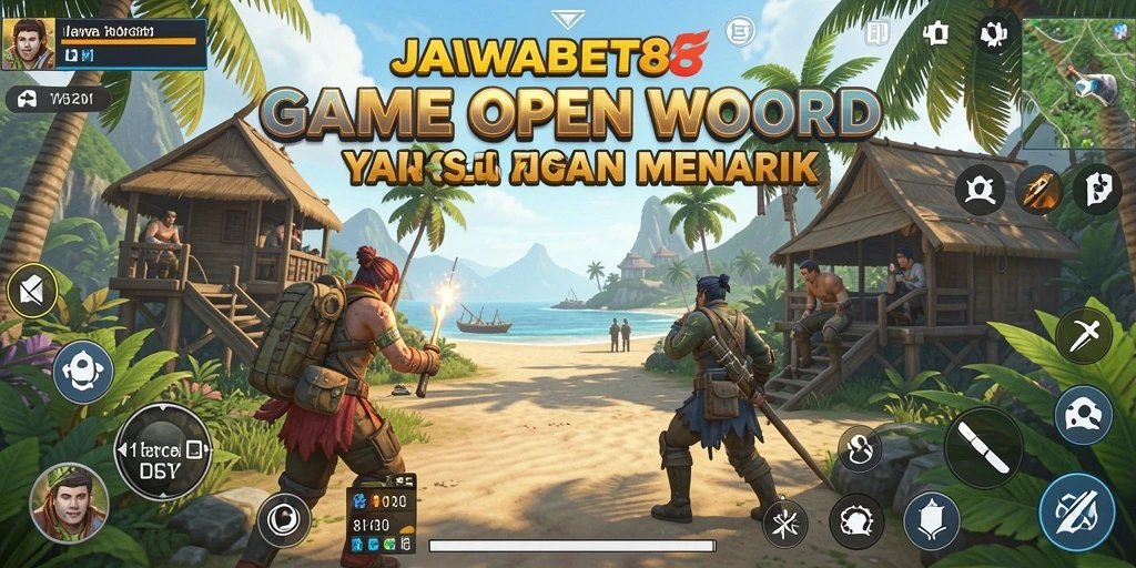 Tampilan gameplay JAWABET88 yang menakjubkan di dunia Open World.