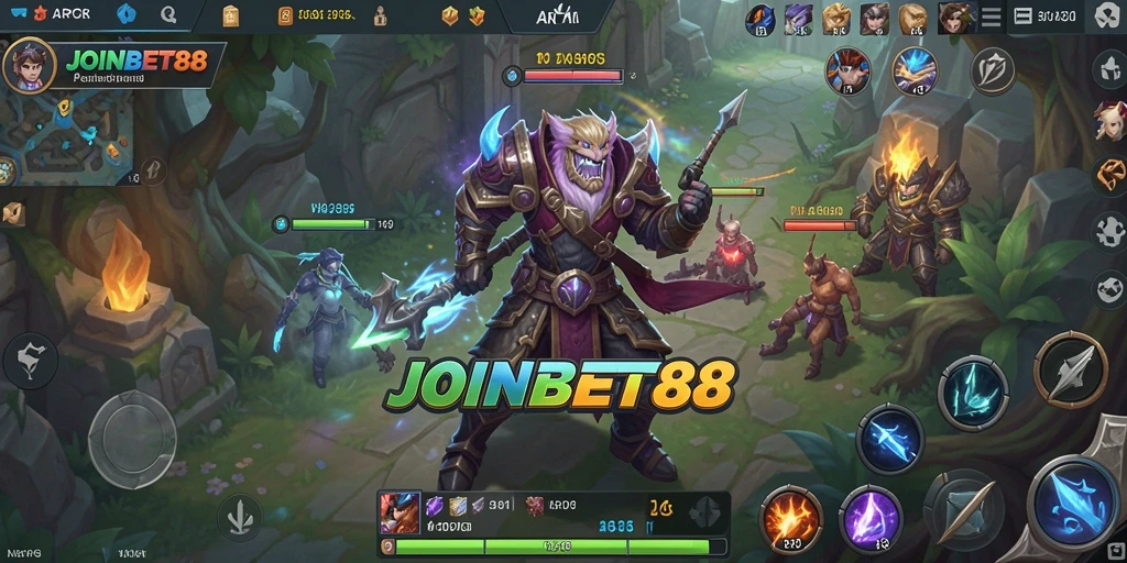 Tangkapan layar yang menampilkan aksi epik dalam JOINBET88.