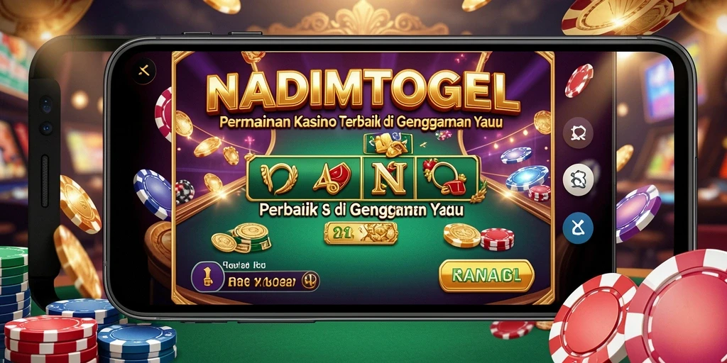Tampilan permainan kasino yang seru dan menarik di NADIMTOGEL.