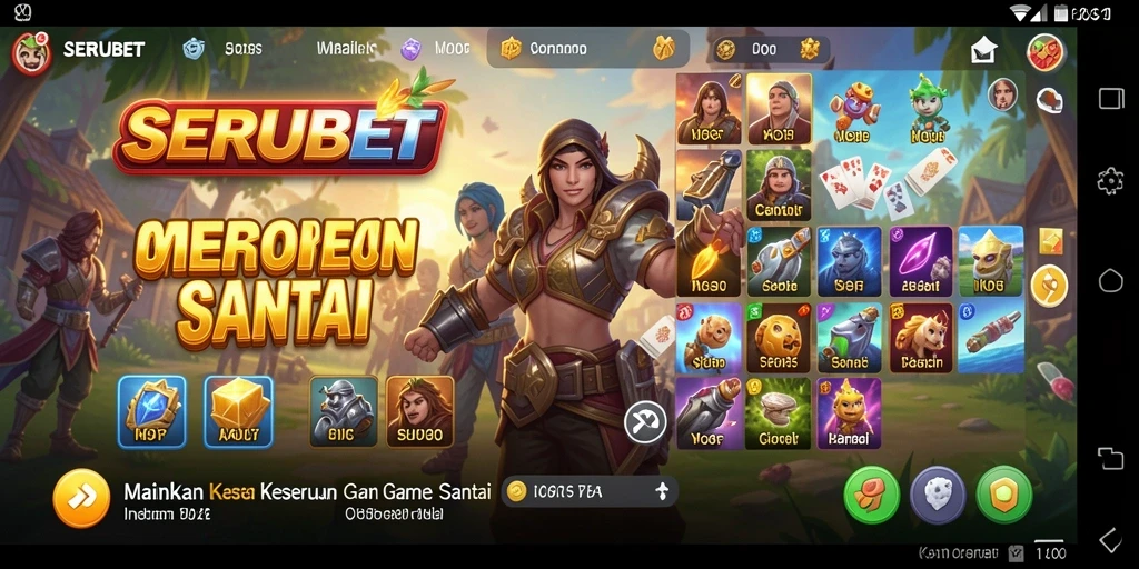 Tampilan seru gameplay <strong>SERUBET</strong> saat bermain level baru.
