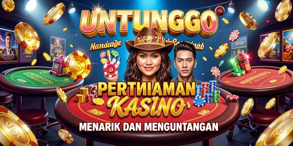 Tampilan gameplay UNTUNGGO yang menarik dan interaktif.
