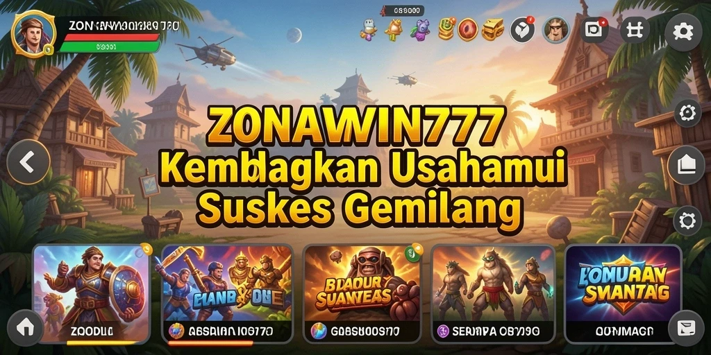 Tampilan gameplay ZONAWIN777 yang menarik dan menantang.